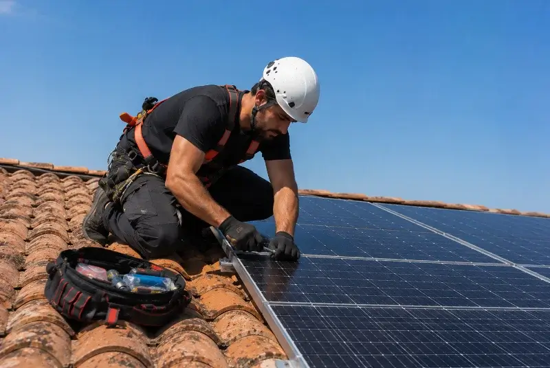 Maintenance et monitoring de panneaux solaires à Graulhet
